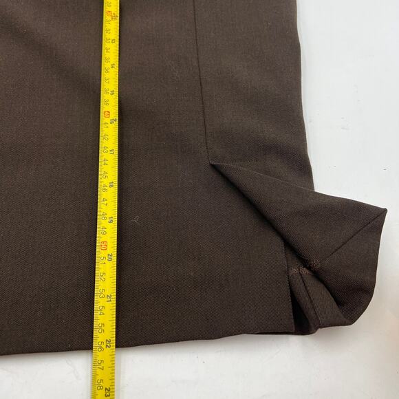 Akris Brown Pencil Skirt - Picture 8 of 10